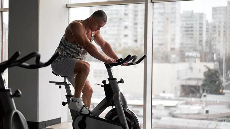 stationary bike
