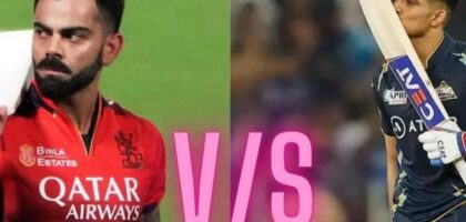 Royal Challengers Bengaluru Vs Gujarat Titans Match Scorecard